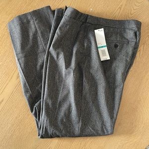 Rafaella classic fit slacks- dark grey size 16